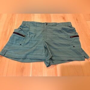 Turquoise LL Bean Shorts